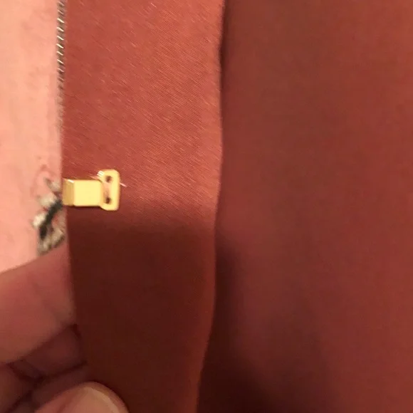 Tahari Dusty Rose Appliqué Open-Front Coat Size M - Picture 7 of 14